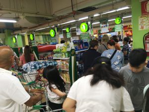 マニラのスーパーマーケット