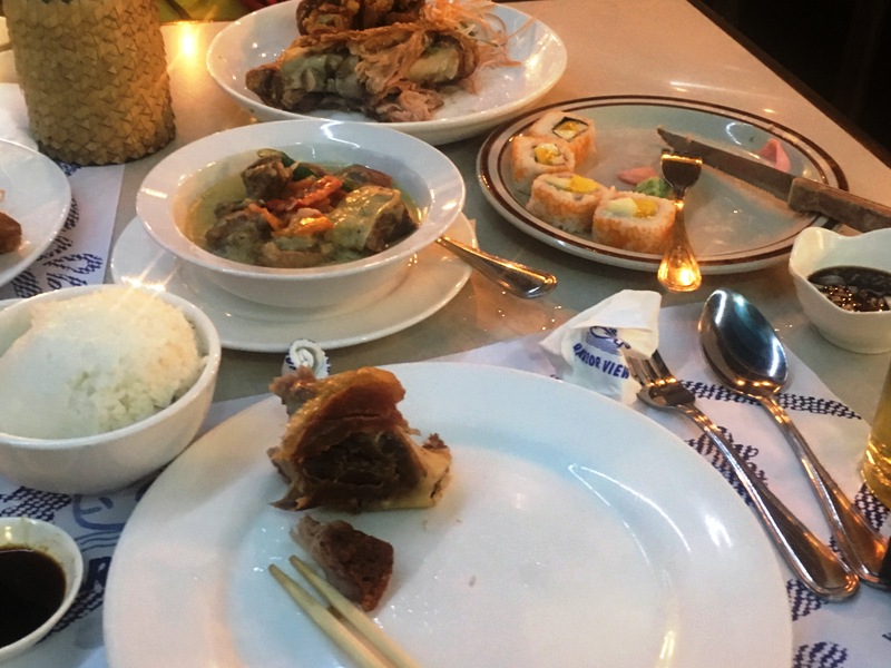 フィリピン　マニラのおすすめレストラン　グルメ　ハーバービューレストラン