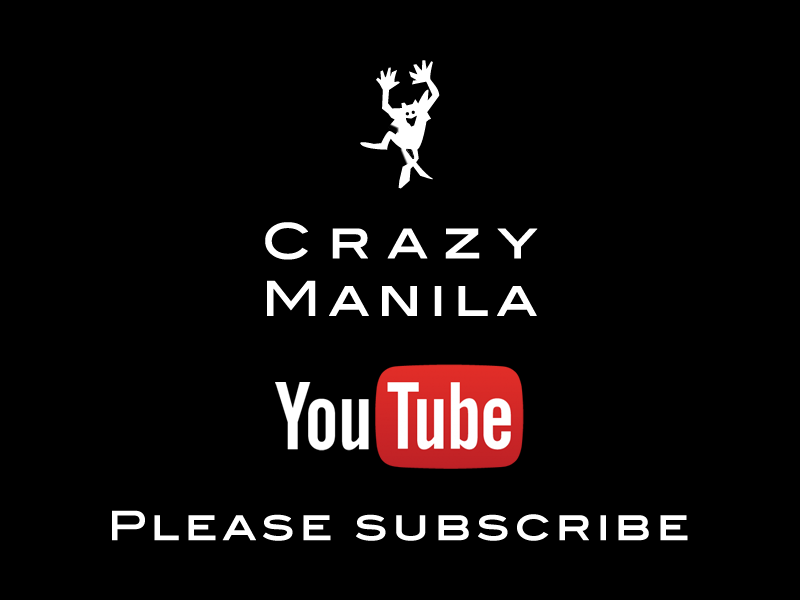 クレイジーマニラ　YouTube　チャンネル登録